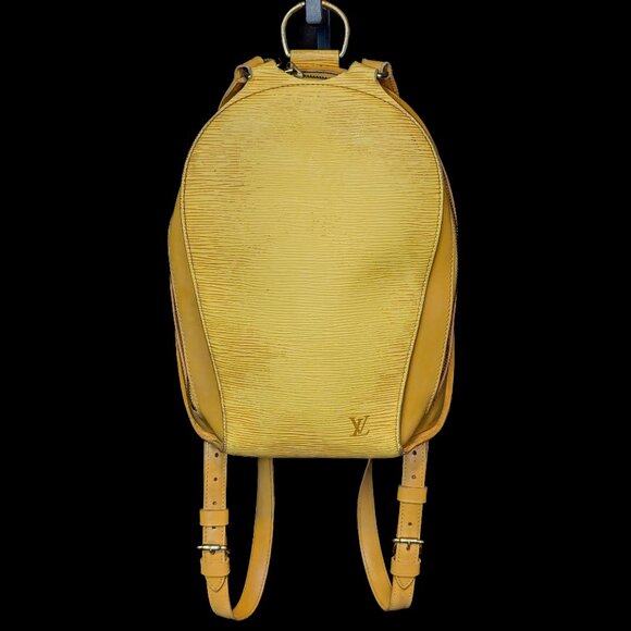 🔥BLOWOUT🔥 LOUIS VUITTON Epi Leather Yellow Mini Backpack - Picture 1 of 16